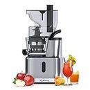 Lifelong LLSJ02 Cold Press whole Slow Juicer All-in-1 Fruit & Vegetable Juicer | Compact Design | Easy to Use | Single On/Off Button with Reverse Function | 200W ﻿