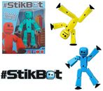 2 Aléatoire Véritable Emballé Stikbot Robot - - Stop Mouvement Animation