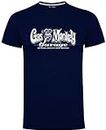 Gas Monkey Garage Mens Gents OG Logo Navy T-Shirt (Medium)