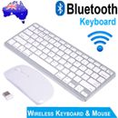 Optical Wireless Keyboard Bluetooth & USB Mouse Laptop Smartphone for Laptop PC