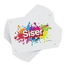 SISER EasyColor DTV 8.4'' x 11'' Sheets - Inkjet Printer Compatible Heat Transfer Vinyl (10 Sheets)