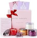 Candle Gift Set for Women – Long Burning Aromatherapy Scented Candles Gift for Ladies. Candles Gift for Mother's Day, Women's Day, Birthday & Mum