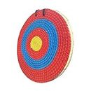 Archery Targets - Solid Archery Target Traditional Bow Arr-ow Target, Hand-made Straw Round Archery Target Stand, Shooting Bow Coloured Rope Target Face For Kids Youth Adult Archery Hunting Practice