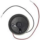EX ELECTRONIX EXPRESS 2 Inch 0.5 Watt Round Speaker with Wire Leads - 8 ohm