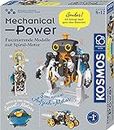 Kosmos ‎620783 Mechanical Power, Entdecke spielerisch Mechanik, Bausatz mit Spiral-Motor für Rennauto, Roboter und Timer, Experimentierkasten für Kinder ab 8-12 Jahre Bunt