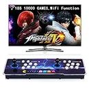 RegiisJoy【10000 Games in 1 ��】 Arcade Game Console WiFi Function Pandora's Box 18S Classic Retro Game Machine for PC & Projector & TV,1280X720,Search/Hide/Save/Load/Pause Games,Favorite List