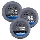 Dove Men+Care Ultra Hydra Cream, Face, Hands and Body care, All Skin Types, 3 Pack of 2.53 Oz Each