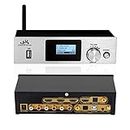 5.1CH Audio Decoder Separator for DTS AC3, Digital Analog Audio Video System with BT-5.0 Receiver HDMI 4K 3D, Coaxial, Optical Fiber, AUX,U Disk, PC-USB Input,192Khz/24Bit for Home Theater Game Music, Audio Extractor