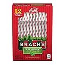Brach's Red and White Peppermint Candy Canes, 12 ct