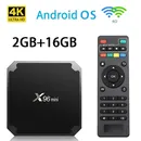 X96 mini android os smart tv box rk3228a quad core 2gb 16gb wifi 4g hd 4k 3d h.265 media player iptv