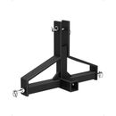 3 Point Hitch 2" Receiver,Tractor Accessories Mover Drawbar Hitch - Black