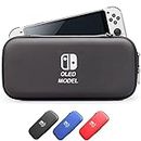 TCOS TECH Switch Carry Case Shockproof Storage Case Hard Shell Cover Bag Pouch for Nintendo Switch & Switch OLED Model