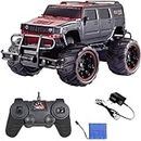 VEZIMON® Mad Racer Car Remote Control, RC Crawler Toy, mad Racer Off-Road RC Car for Boys, 4+ Years - All Terrain, Complete Package with Car, Remote Control, Battery, and Charging Cable - Multi Colour