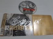 U2 autograph Bono maxi cd SWEETEST THING signed live concert 2024 collectors