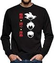 TShirt-People Saiyan Hairstyles Sweat-Shirt pour Homme - Noir - Small