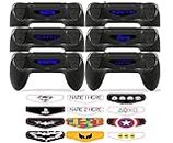 GNG Printed 2X LED Personalised Custom Light Bar Decal Sticker for Playstation 4 PS4 Controller DualShock 4