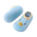 Tricycle Clothing Kids Unisex Boys and Girls Slip On Flip Flop for 12-24 Month Babies (Blue)