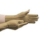 isotoner womens One Pair of Full Finger Cold Weather Gloves, Camel, Medium US