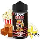 Biggy Bear Pop Corn Toffee Caramel 200ml, Goût E Liquide, Cigarette Électronique, Sans Nicotine et sans Tabac