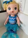 Hasbro Baby Alive Mermaid Doll Shimmer N Splash Water Play Blonde Hair 2017