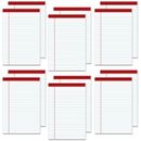 Legal Pads 5x8 College Ruled 12 Pack Lined Writing Note Pads for Office Legal