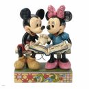 Disney Traditions Mickey and Minnie 85th Anniversary Figurine By Jim Shore 40375