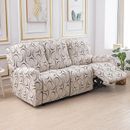 1/2/3 Seater Recliner Chair Cover Stretch Slipcovers for Living Room Sofa Covers
