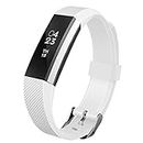 Fitbit Alta Bands, UMTELE Soft Replacement Wristband with Metal Buckle Clasp for Fitbit Alta/Alta HR Smart Fitness Tracker