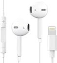 STUDIOMIXER Wired Earbuds Lightening Earphone [Apple MFi Certified] Built-in Mic & Volume Control only for Apple iPhone 14/13/12/11 Pro Max Xs/XR/X/7/8 Plus-All iOS [Direct Connector] [TRM-HF-106]