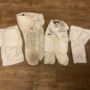Lot of 4 UA & Nike Youth Football Pants With Integrated Pads & Girdles Size S/M