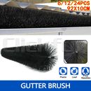 6/24X Gutter Brush Roof Leaf Guard Heavy Duty Twigs Filter Home Garden 92x10cm