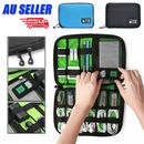 Electronic Accessories Storage USB Cable Organiser Bag Case Drive Travel Digital