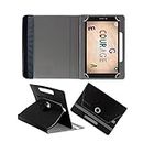 Fastway Rotating 360° Leather Flip Case for Pinig Kids Smart Tablet 9-12 8 GB 6.9 inch with Wi-Fi+3G Black