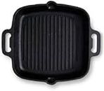 Cast Kings® Cast Iron Grill Pan Skillet, 10.8 inch, Black