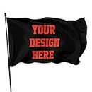 Personalisierte Flagge 3x5 ft Drucken Sie Ihr eigenes Logo Image Design Text Customized Outdoor Personalisierte Gartenflagge Personalisierte Flaggen Home Wanddekoration UV-beständig