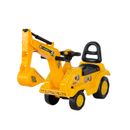 Lenoxx Ride-on Children's Toy Excavator Truck - Yellow