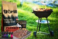 BBQ Essentials Bundle: Charcoal, Firelighters, Ready-to-Use Set, Gas Burner