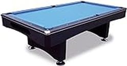 Winsport Black Pool Table de billard avec plateau en ardoise pour piscine, billard 15 cm