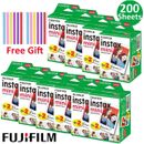 Mini película instantánea Fujifilm Instax 11 borde blanco paquete 10-200 cámara de papel fotográfico