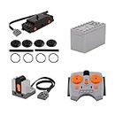 Power Functions Parts Building Blocks Train Track Motor Battery Box Infrared Remote Controller Receiver (modle2)