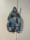 Michael Kors Rhea Small Patchwork Denim Mini Backpack