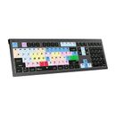 Logickeyboard ASTRA 2 Avid Media Composer Keyboard for macOS (Silver) LKB-MCOM4-A2M-US