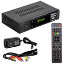 Open-box Digital TV to Analog TV Converter Box W DVR Recording Remote Control