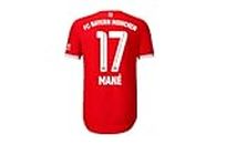 FC Bayern München Sadio Mane, Kit Nameblock Numero Uomo, Bianco, Taglia Unica