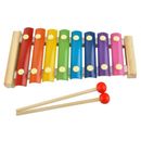 Wooden Xylophone Musical Awakening Toy for Kids 8 Key Tones + 2 Mallets
