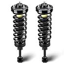Front Complete Struts Assembly w/Coil Spring Shock Absorber Compatible with 2004-2008 Ford F-150, 2006-2008 Lincoln Mark LT, Replace 171361, 2Pcs