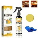 Natural Micro-Molecularized Beeswax Spray, Beeswax Spray Furniture Polish And Cleaner, Molecularized Beeswax Wood Cleaner Spray, Furniture Polish Spray (1PCS)