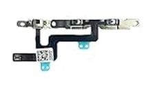 SHINZO® Premium Volume Up/Down Mute Flex Cable for iPhone 6 (A1549/A1586/A1589) - Pre-Installed Metal Bracket, Easy Install - Fix Volume Issues!