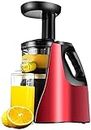Juicer Machines, Slow Masticating Juicer Extractor Easy to Clean, Quiet Motor and Reverse Function
