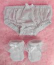 Accessories FOR 17" BABY BORN~GENERTION DOLL~1 x WHITE UNDIES/LACE SOCKS SET(38)